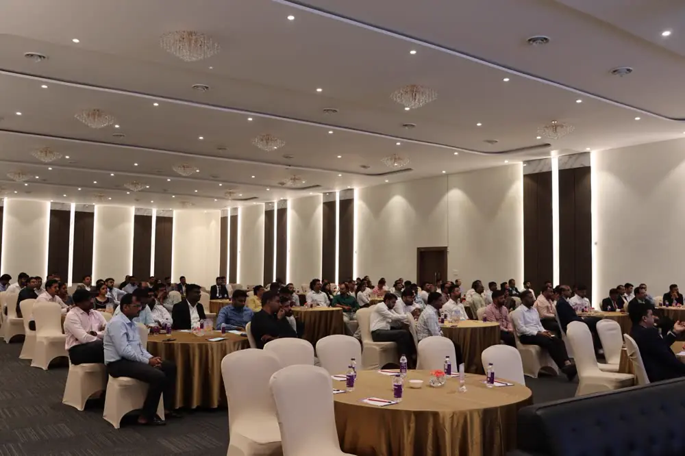 A conference in full swing